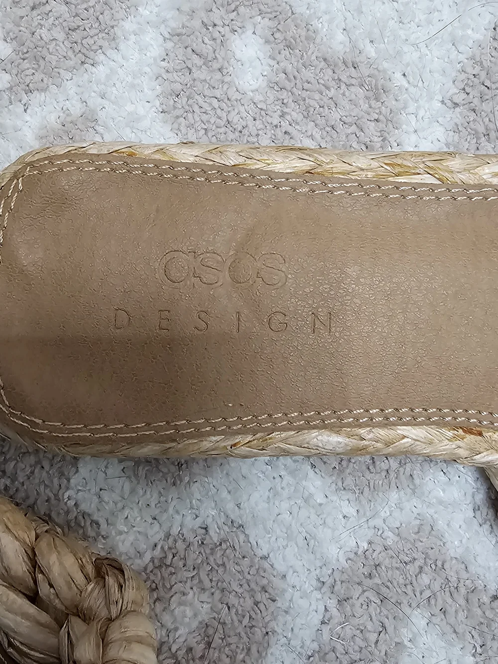 ASOS Raffia Sandals - Picture 4 of 6